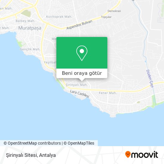 Şirinyalı Sitesi harita