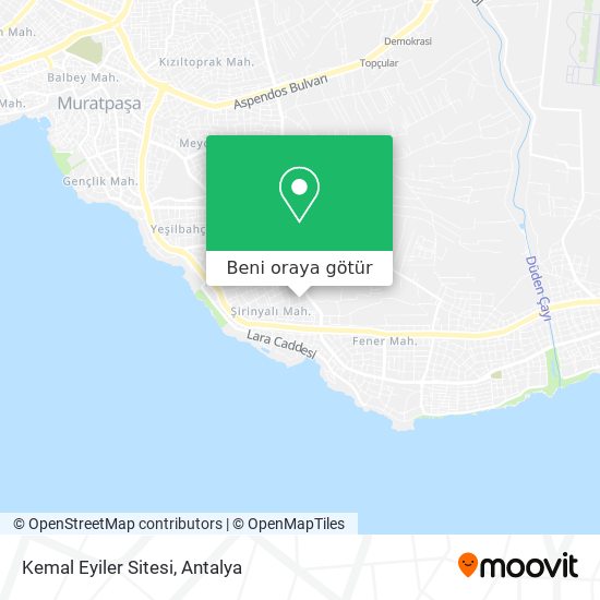 Kemal Eyiler Sitesi harita