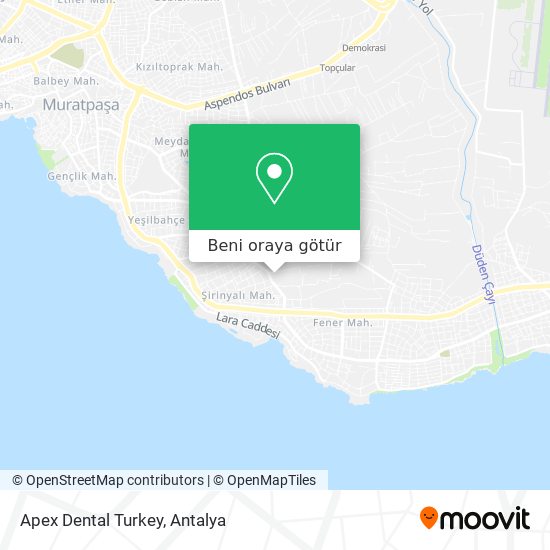 Apex Dental Turkey harita