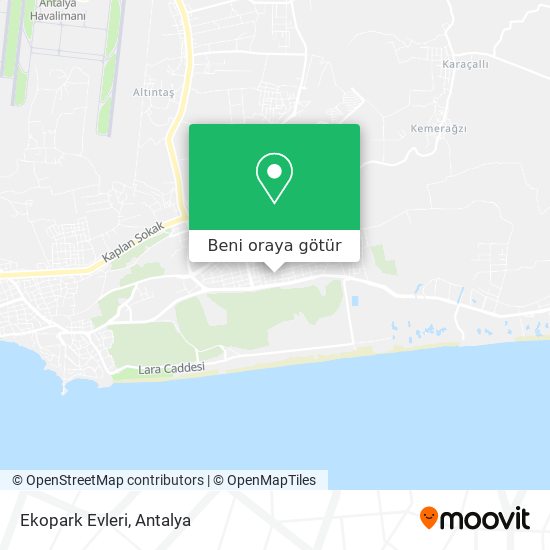 Ekopark Evleri harita
