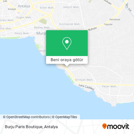 Burju Paris Boutique harita