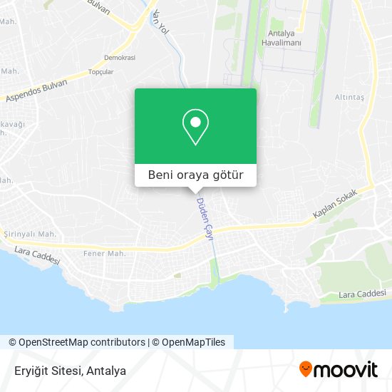 Eryiğit Sitesi harita