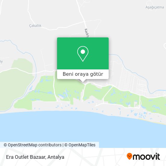 Era Outlet Bazaar harita