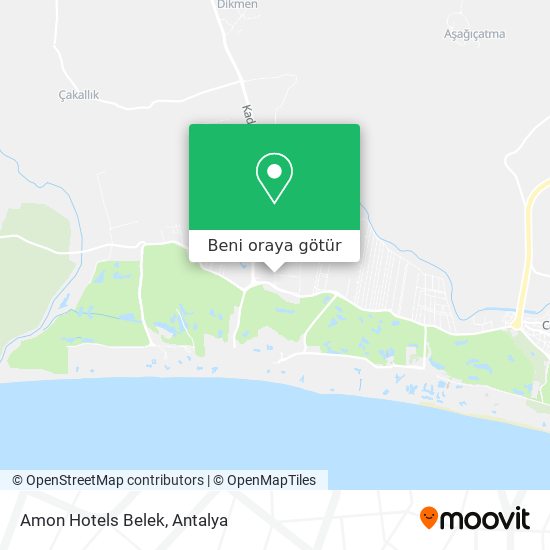 Amon Hotels Belek harita