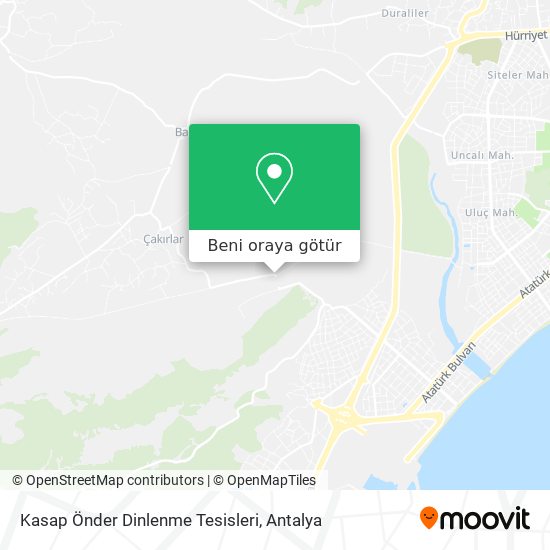 Kasap Önder Dinlenme Tesisleri harita
