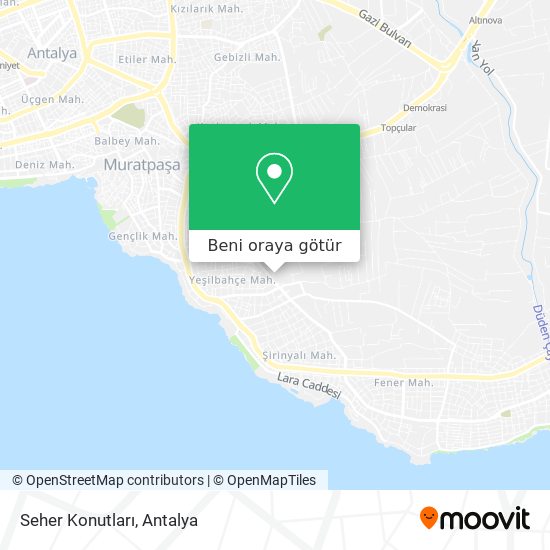 Seher Konutları harita