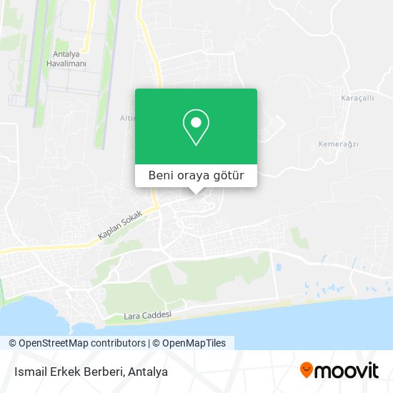 Ismail Erkek Berberi harita