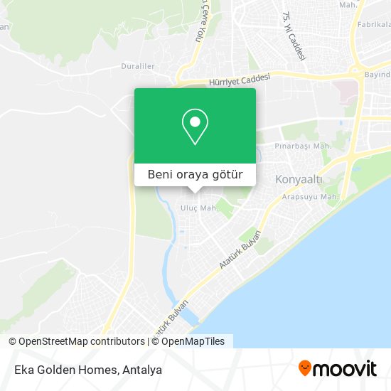 Eka Golden Homes harita