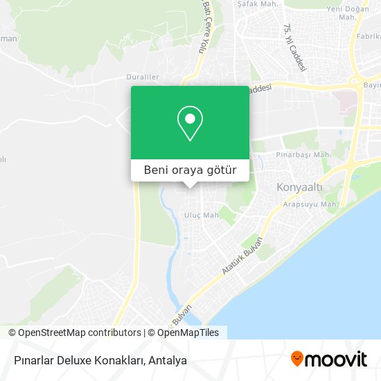 Pınarlar Deluxe Konakları harita