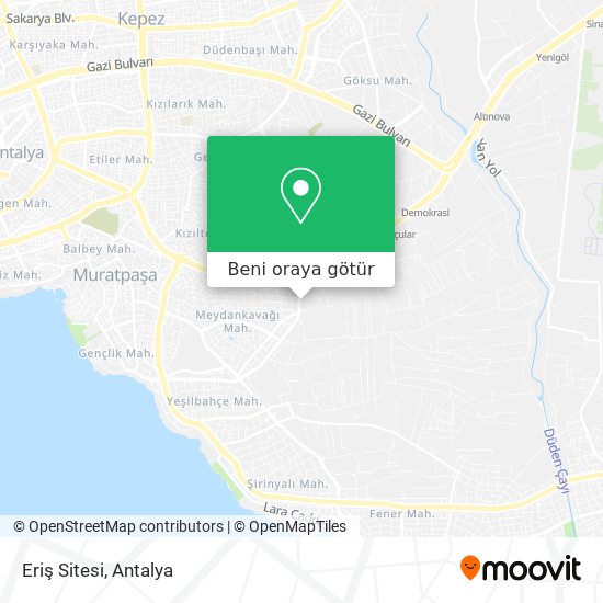 Eriş Sitesi harita