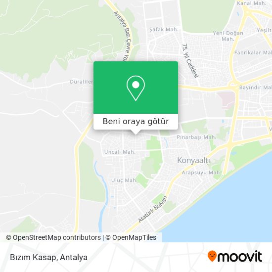 Bızım Kasap harita