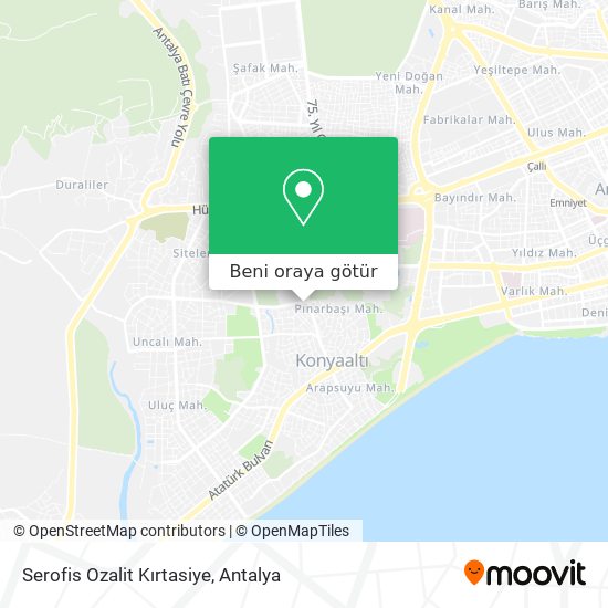Serofis Ozalit Kırtasiye harita