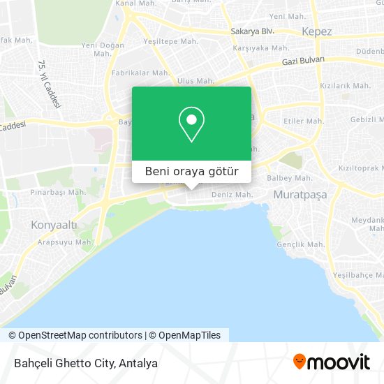 Bahçeli Ghetto City harita
