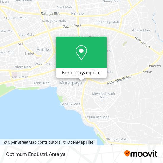 Optimum Endüstri harita