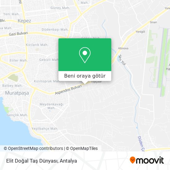 Elit Doğal Taş Dünyası harita