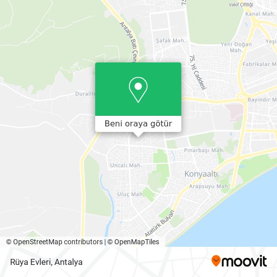 Rüya Evleri harita
