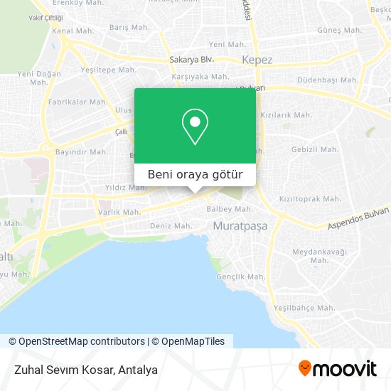 Zuhal Sevım Kosar harita