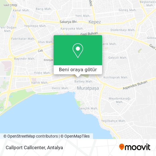 Callport Callcenter harita