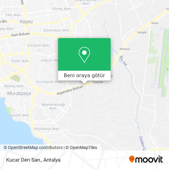 Kucar Derı San. harita