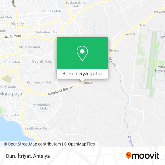 Duru İtriyat harita