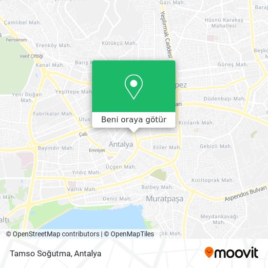 Tamso Soğutma harita