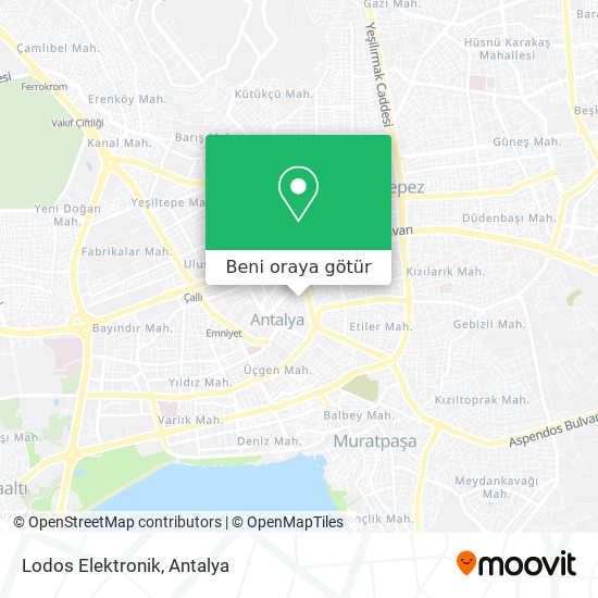 Lodos Elektronik harita