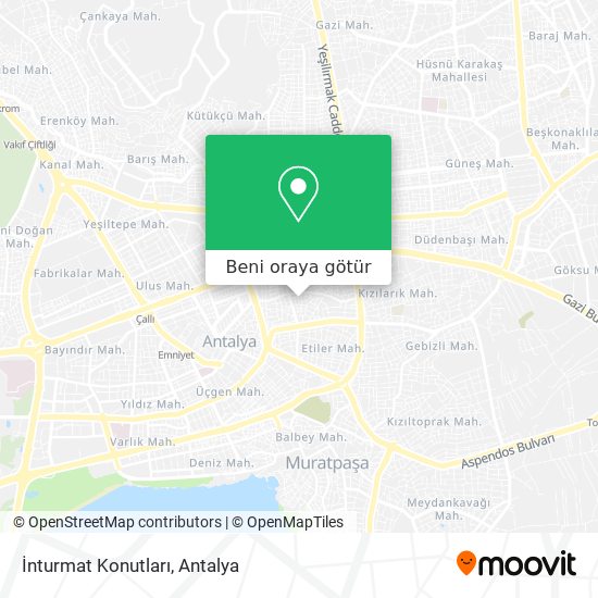İnturmat Konutları harita