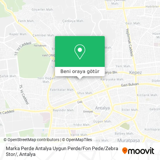 Marka Perde Antalya Uygun Perde / Fon Pede / Zebra Stor/ harita