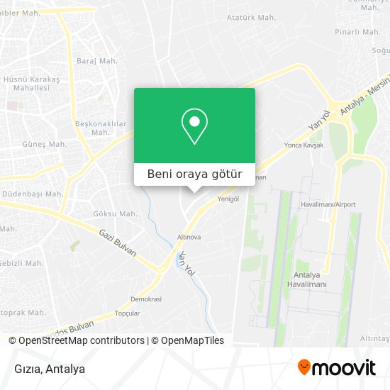 Gızıa harita