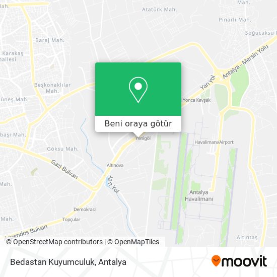 Bedastan Kuyumculuk harita