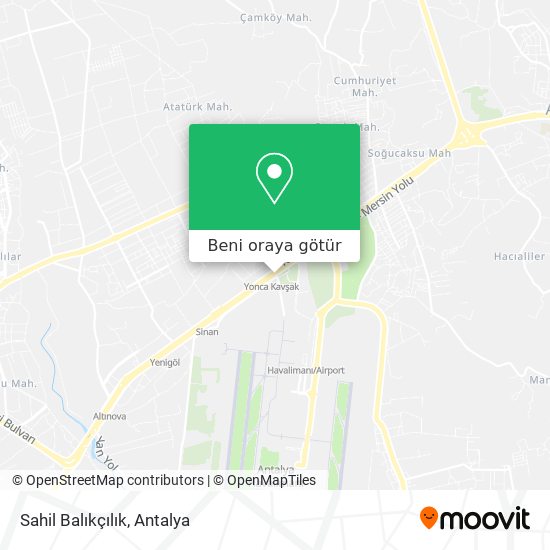 Sahil Balıkçılık harita