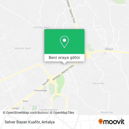 Selver Bayan Kuaför harita