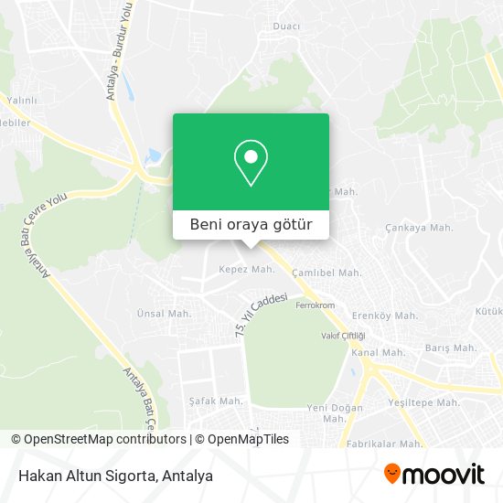 Hakan Altun Sigorta harita