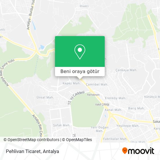 Pehlivan Ticaret harita