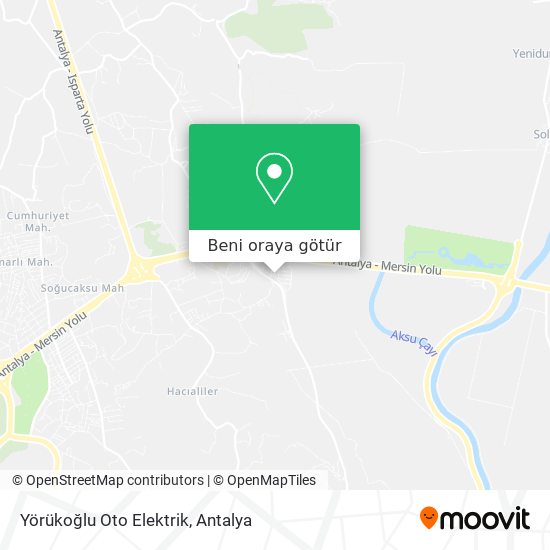 Yörükoğlu Oto Elektrik harita