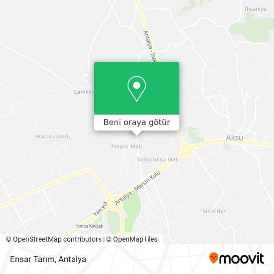 Ensar Tarım harita