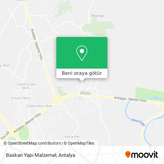 Baskan Yapı Malzemel harita