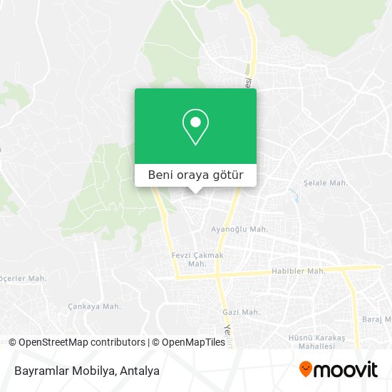 Bayramlar Mobilya harita