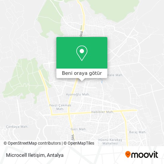 Microcell Iletişim harita