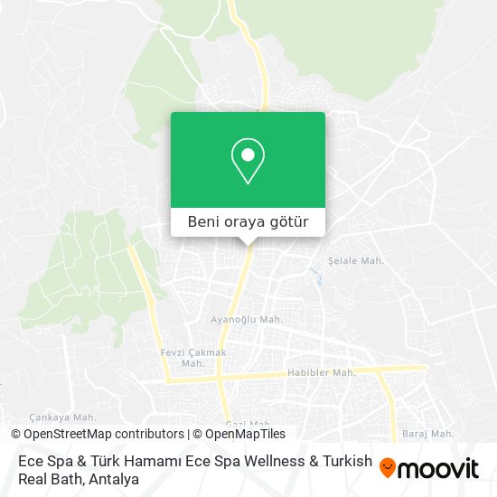 Ece Spa & Türk Hamamı Ece Spa Wellness & Turkish Real Bath harita