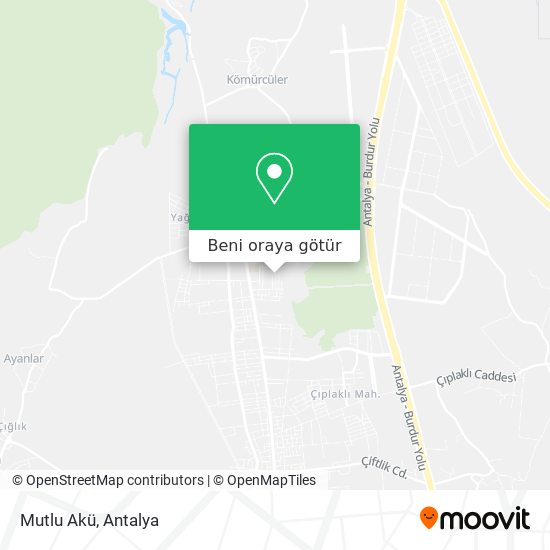 Mutlu Akü harita
