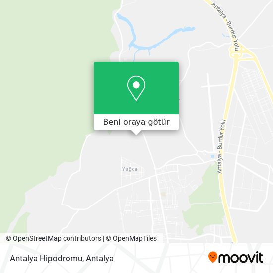 Antalya Hipodromu harita