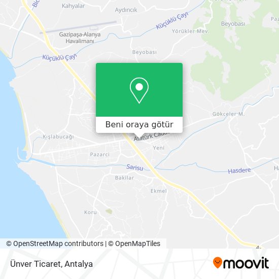 Ünver Ticaret harita