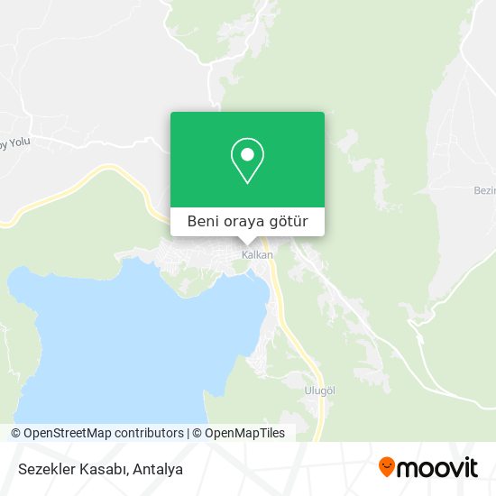 Sezekler Kasabı harita