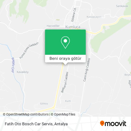 Fatih Oto Bosch Car Servis harita