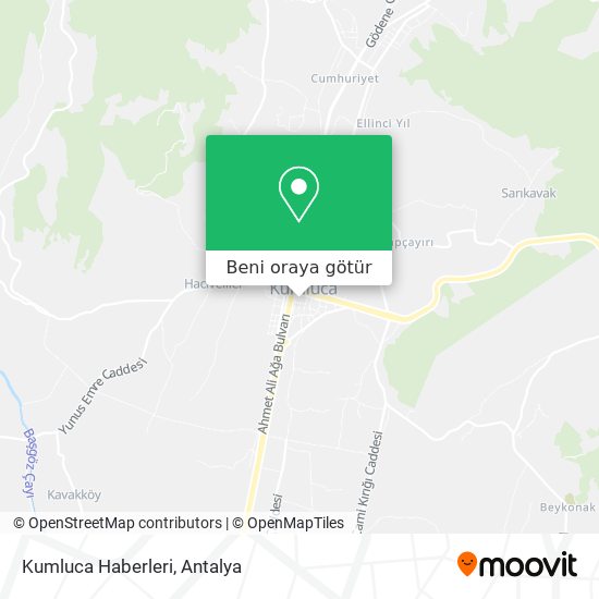 Kumluca Haberleri harita