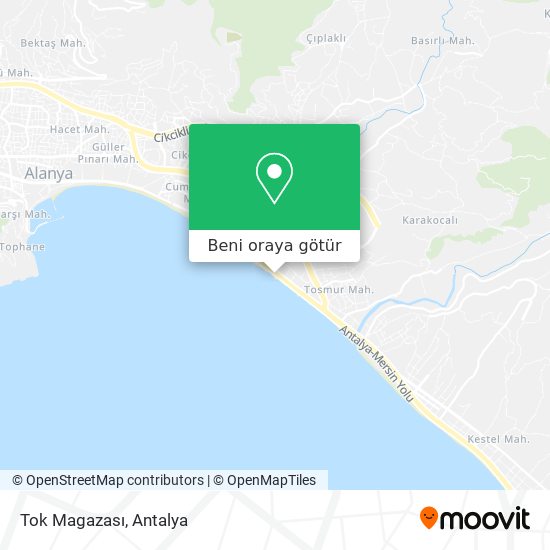 Tok Magazası harita