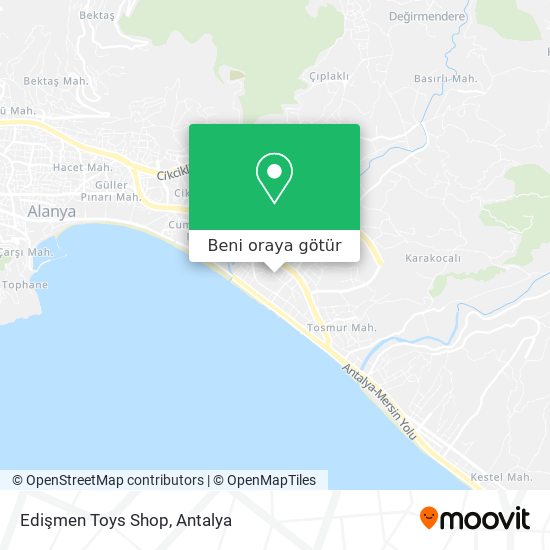 Edişmen Toys Shop harita