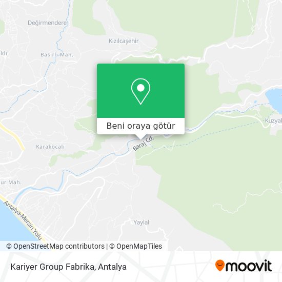 Kariyer Group Fabrika harita