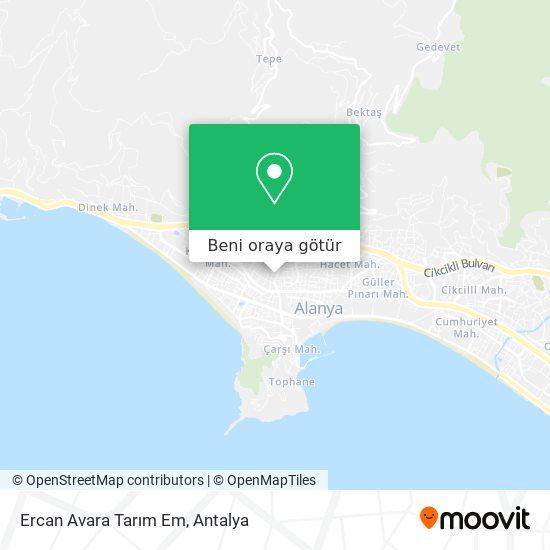 Ercan Avara Tarım Em harita